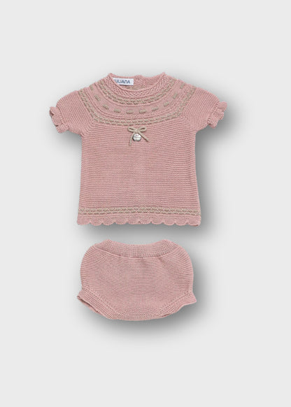 completino neonato tricot corto