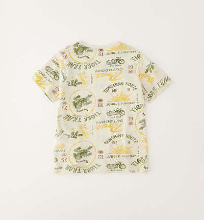 t-shirt bimbo m/corta