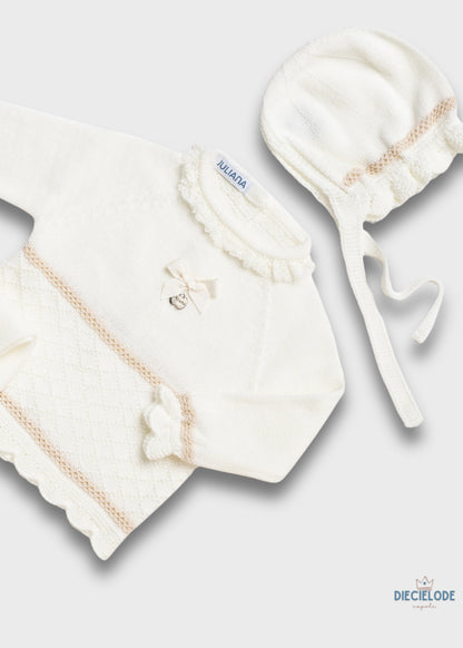 completino neonata tricot