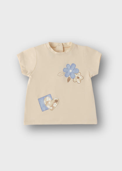 t-shirt neonata m/corta