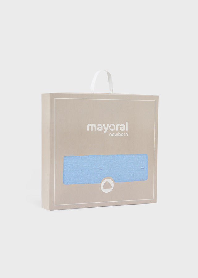 copertina neonato cotone tricot
