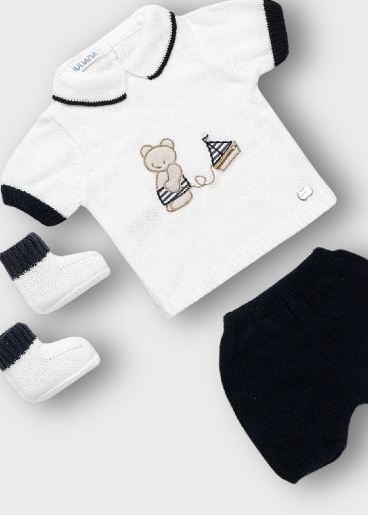 completinoi neonato tricot corto