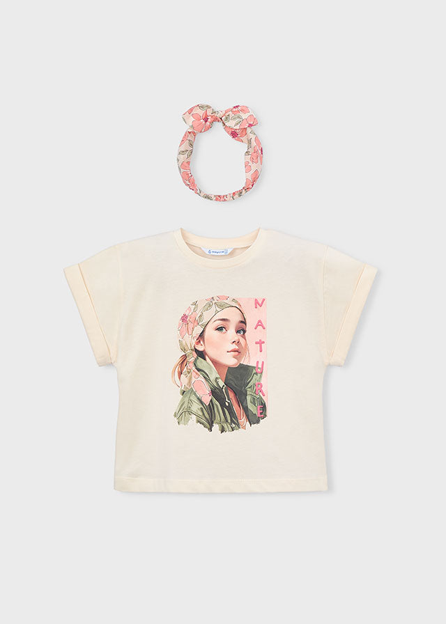 t-shirt bimba + fascia
