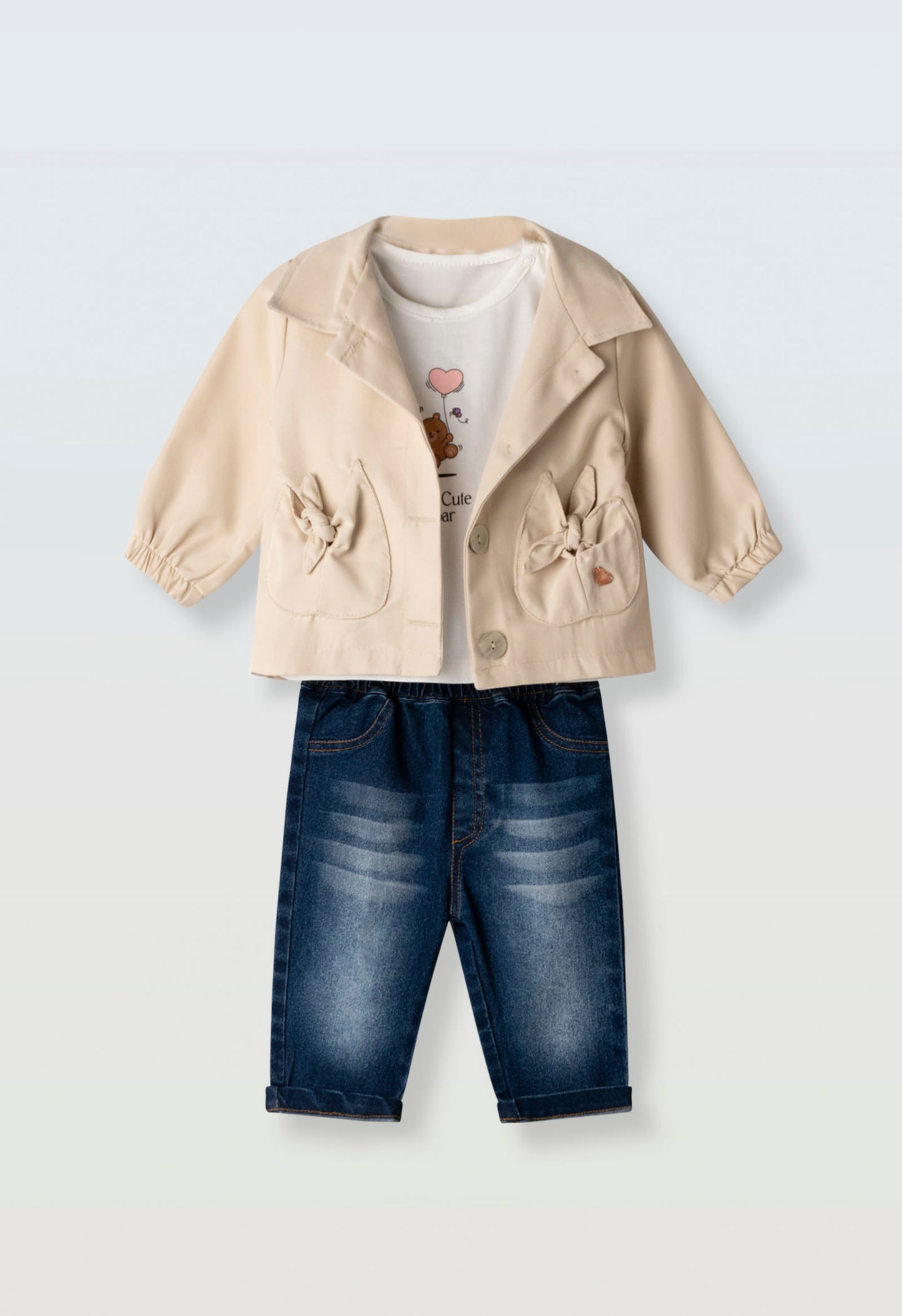 completo neonata tre/pezzi