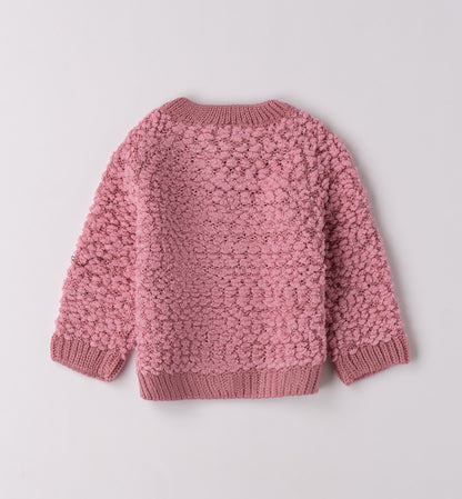 cardigan neonata boucle'