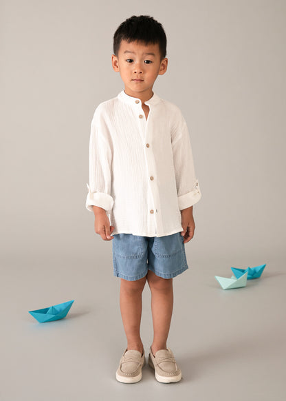 camicia bimbo m/lunga