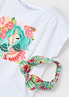 t-shirt+fascia bimba