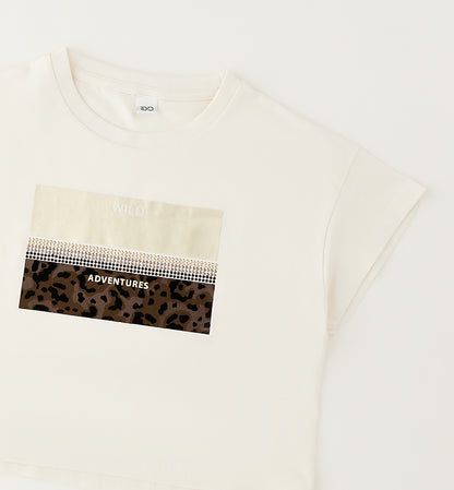 t-shirt miss strass m/corta