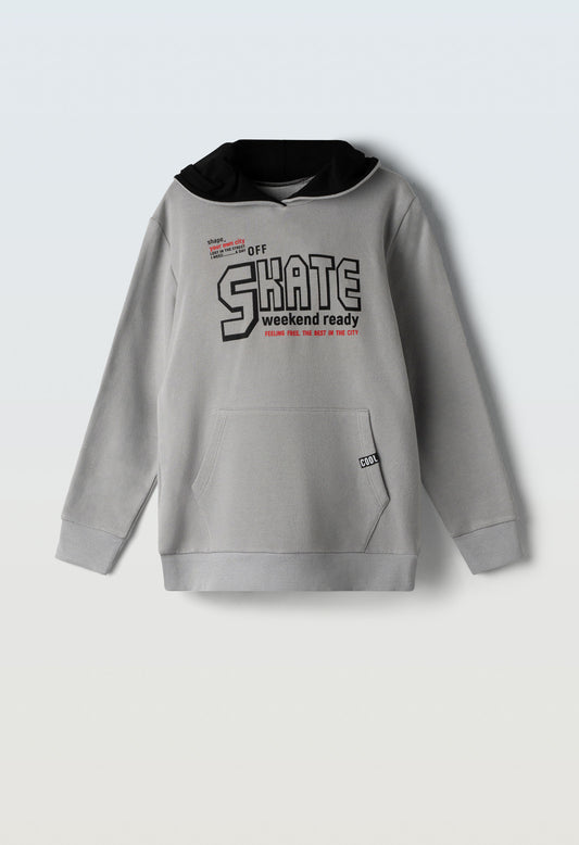 felpa junior cappuccio