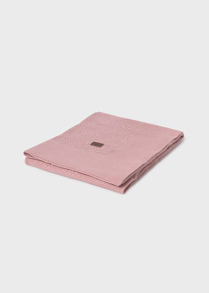 copertina neonato tricot