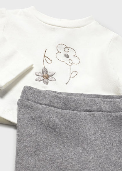 completino neonata felpa 3/pz