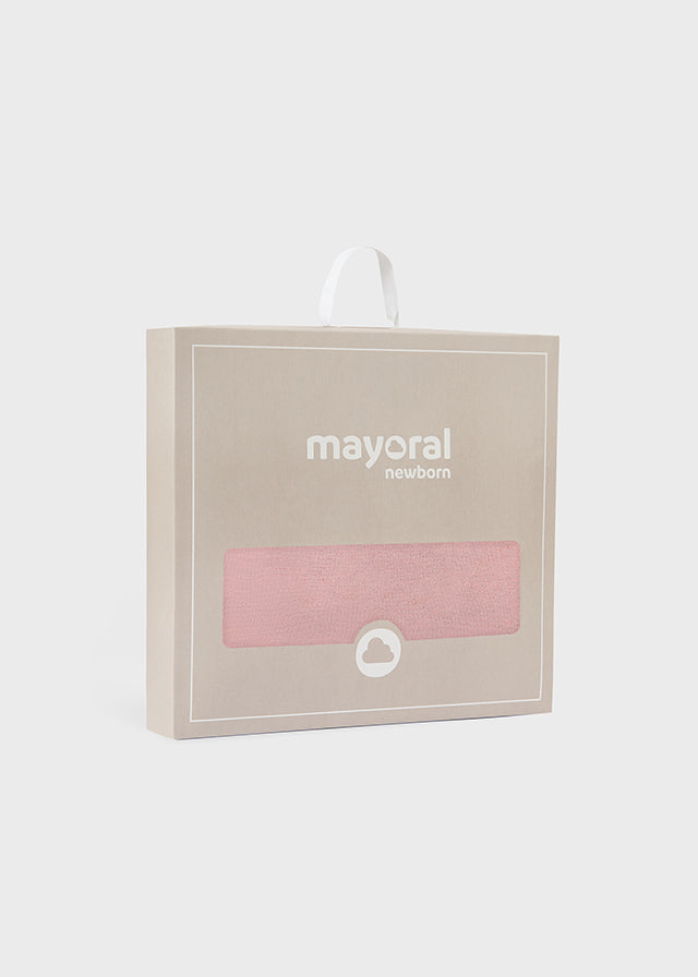 cardigan neonato tricot cappuccio