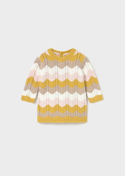 abitino neonata tricot multicolore