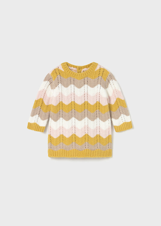 abitino neonata tricot multicolore