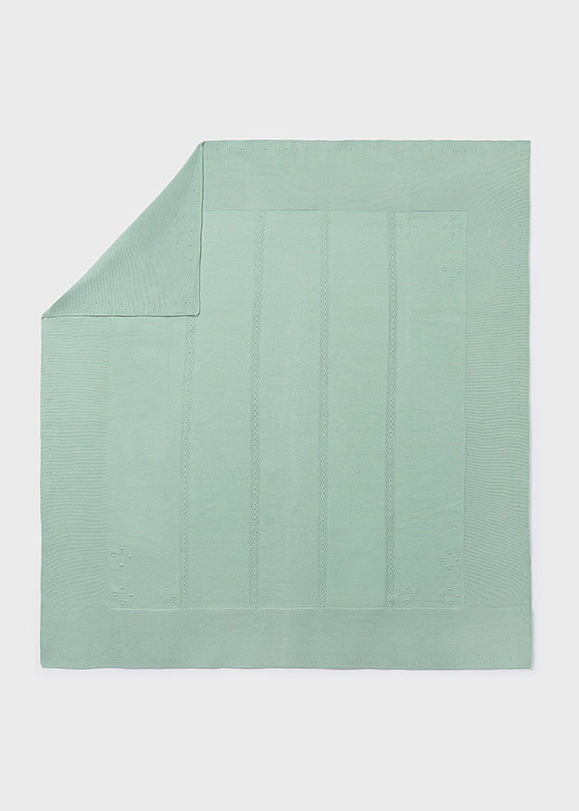 copertina neonato tricot