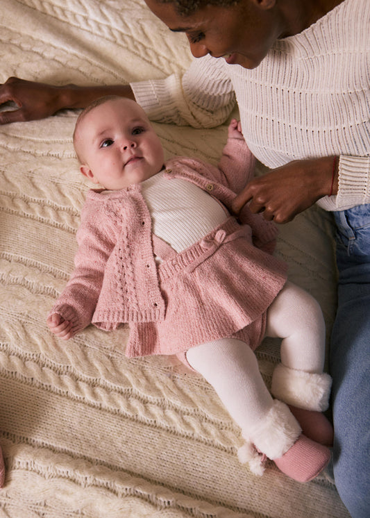 completino neonata tricot 3/pz