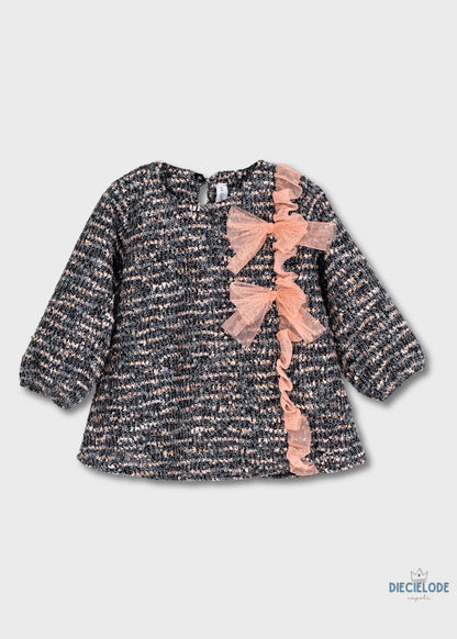 completino neonata tartan coulotte