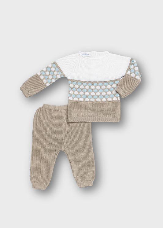 completino neonato tricot lungo