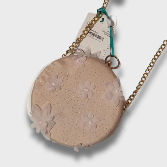 borsetta con applicazione fiori