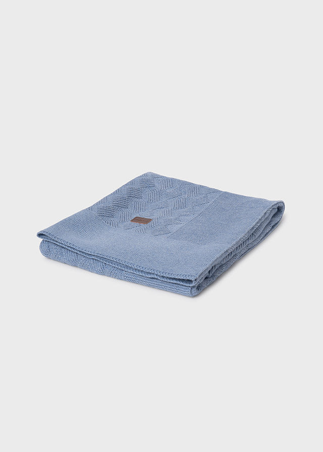copertina neonato tricot