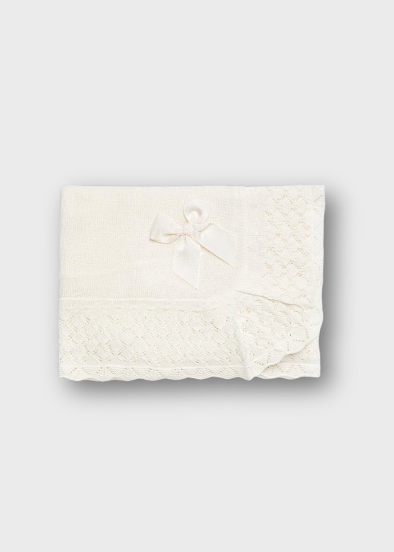 copertina neonato tricot