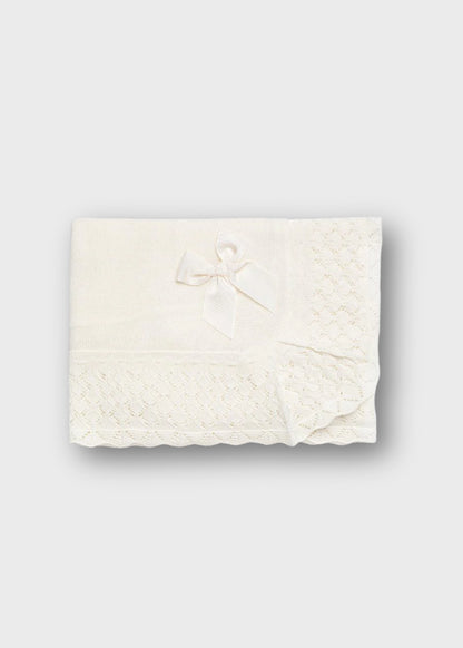 copertina neonato tricot