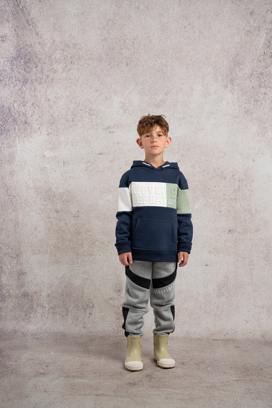 completo junior felpa cappuccio