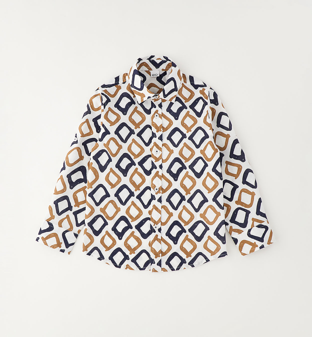 camicia bimbo fantasia m/lunga