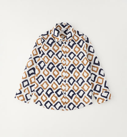 camicia bimbo fantasia m/lunga