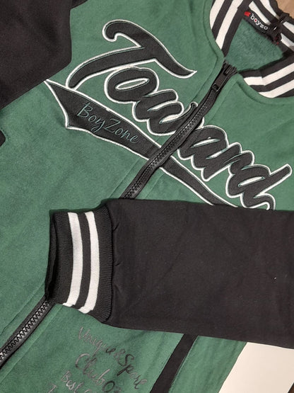Felpa college full zip