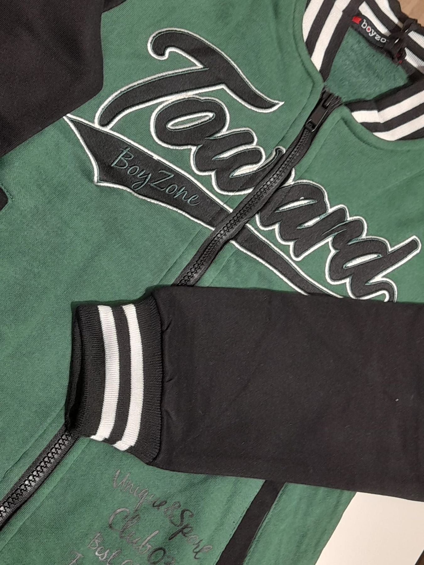Felpa college full zip