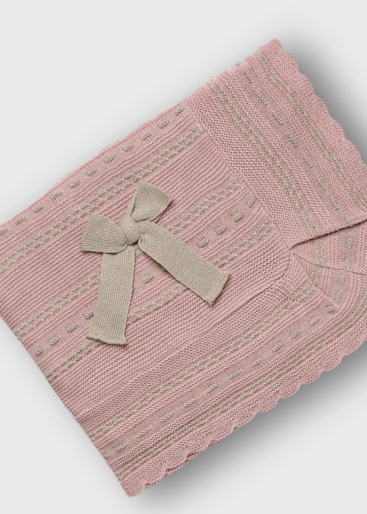 copertina neonato tricot