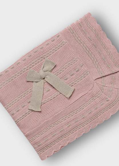 copertina neonato tricot