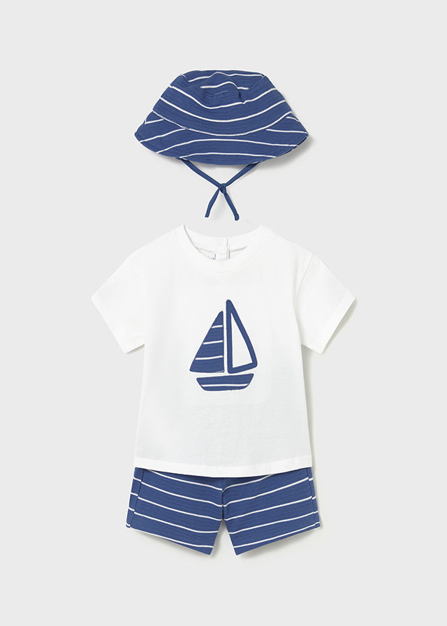 completino neonato corto+cappellino