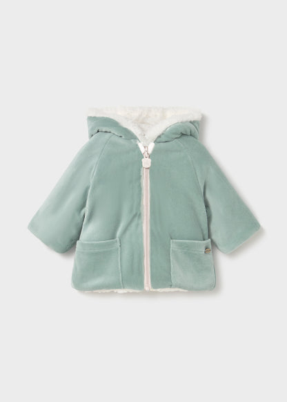 cappotto neonato reversibile