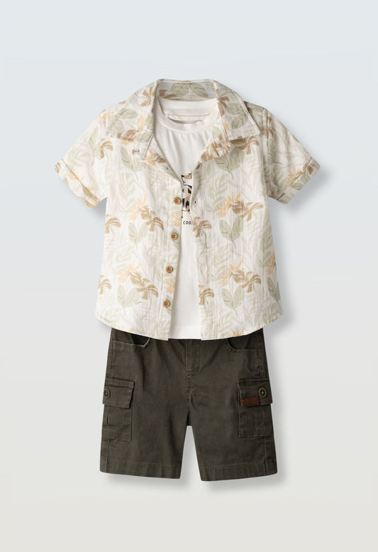 completo bimbo tre/pezzi corto