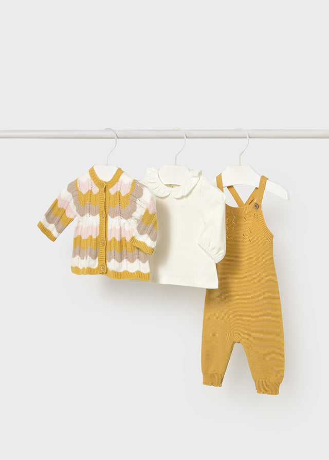 completino neonata tricot 3/pz
