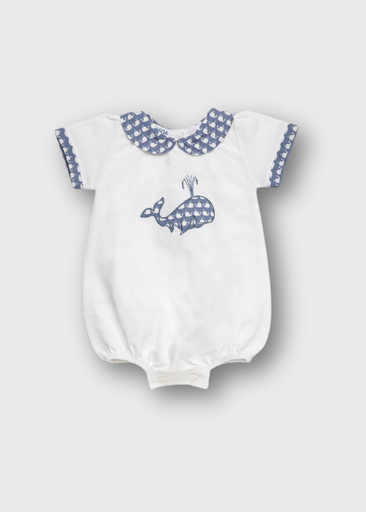 pagliaccetto neonato colletto