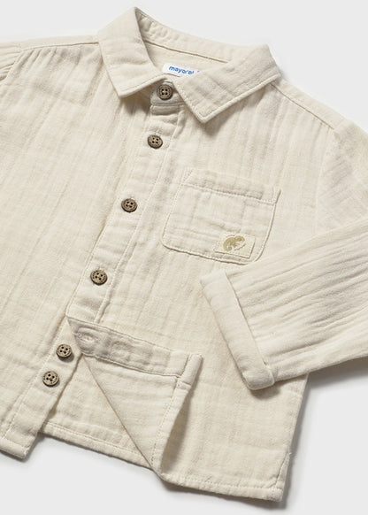 camicia neonato overshirt