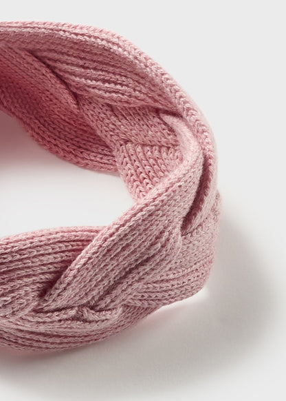 Vestito in tricot con fascia  abbinata