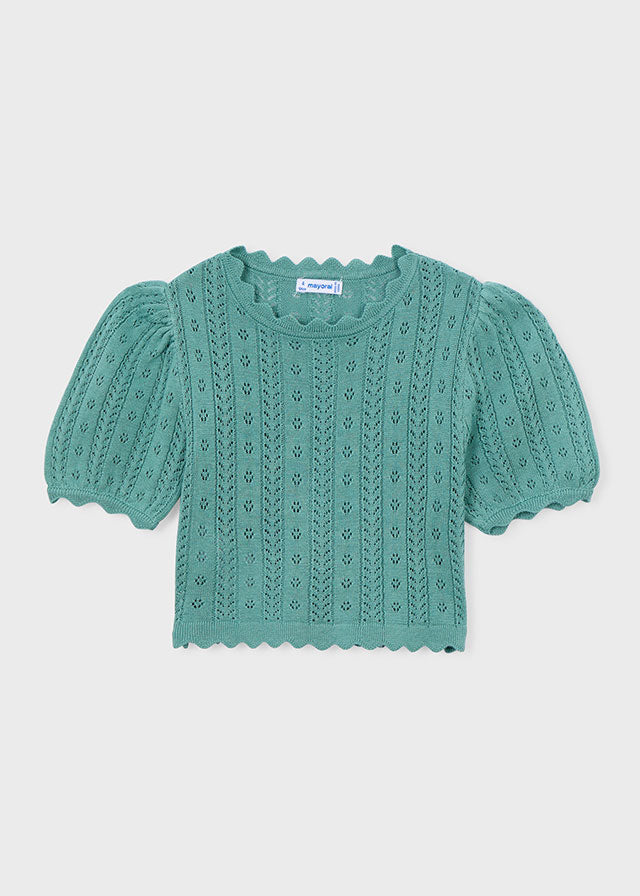 t-shirt bimba tricot m/corta