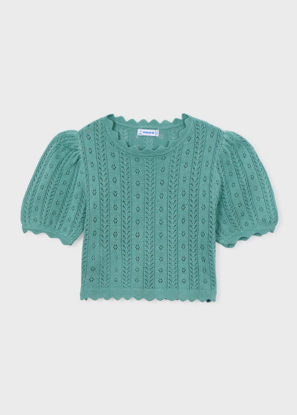 t-shirt bimba tricot m/corta