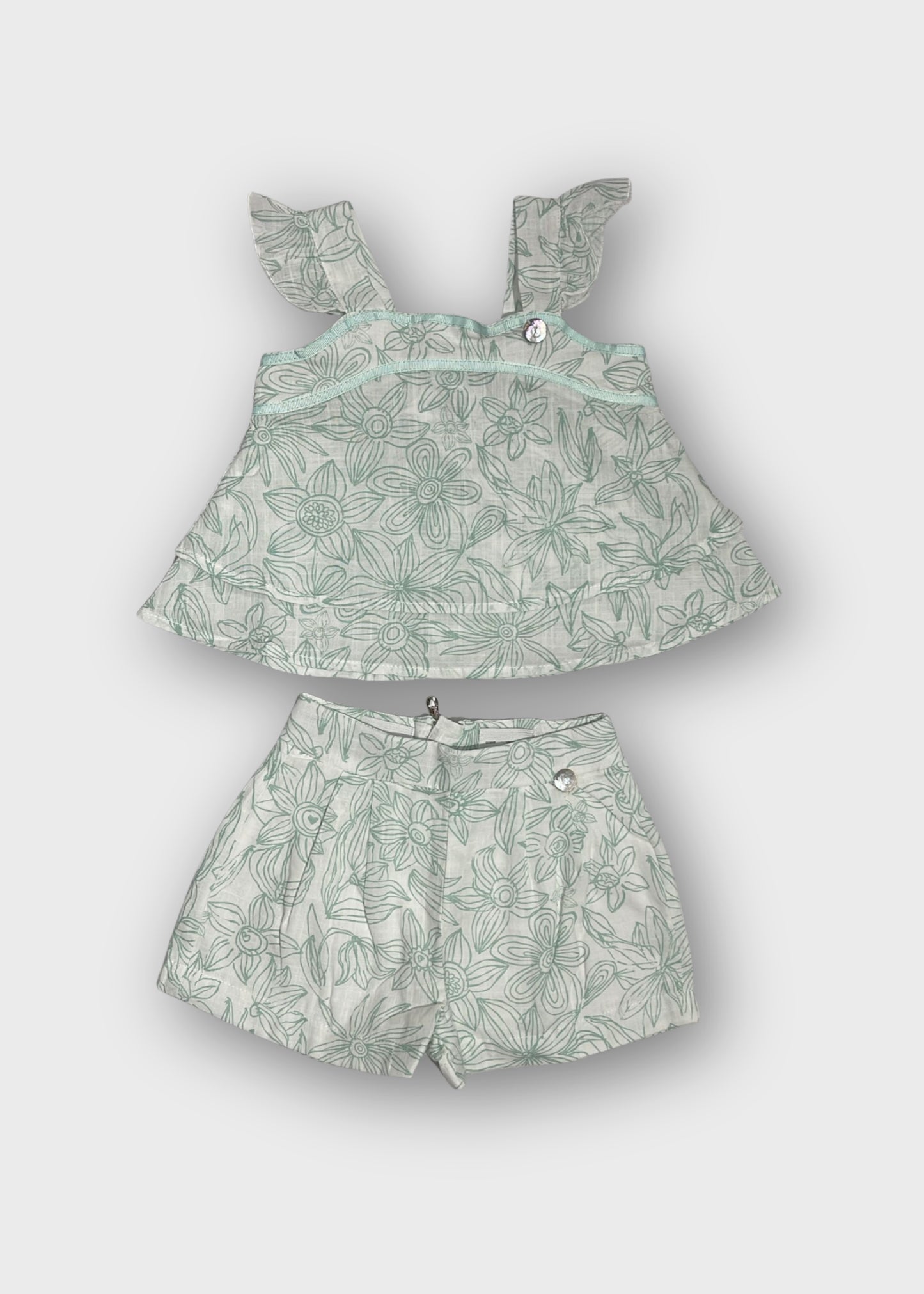 completino neonata corto short