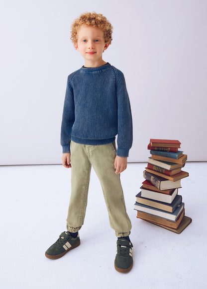 maglia bimbo tricot costine