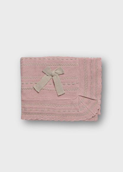 copertina neonato tricot