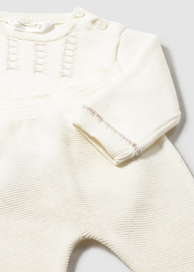 completino neonato tricot lungo