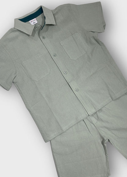 completo bimbo corto camicia