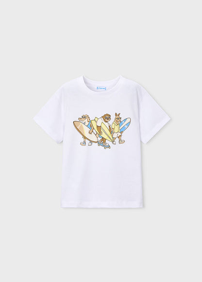 t-shirt bimbo m/corta