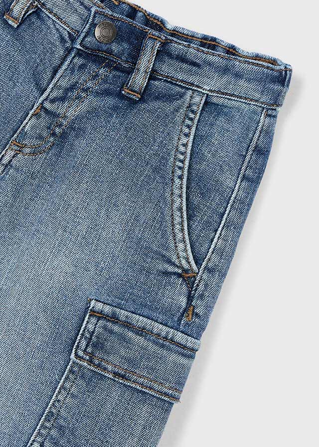 bermuda jeans bimbo cargo