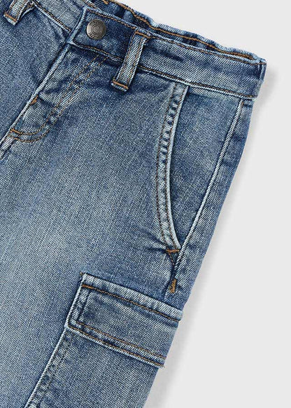 bermuda jeans bimbo cargo